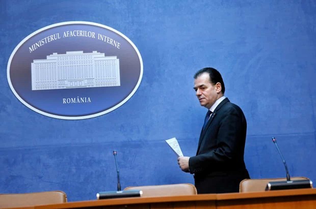 Thủ tướng tạm quyền Romania Ludovic Orban (Nguồn: EPA).