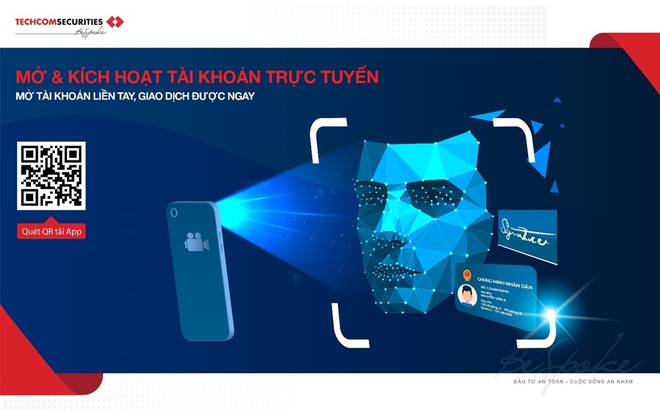 TCBS: Dễ dàng mở tài khoản và giao dịch chứng khoán 100% online 