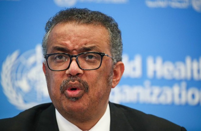 Tổng giám đốc Tổ chức Y tế Thế giới Tedros Adhanom Ghebreyesus. Ảnh: Reuters.