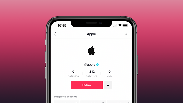 Tài khoản Apple trên trang mạng xã hội video ngắn TikTok. (Nguồn: 9to5Mac).