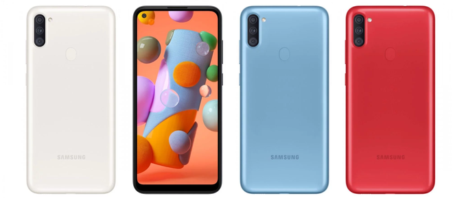 Samsung Galaxy A11 mở bán ở Việt Nam: Smartphone giá rẻ, cấu hình khủng phù hợp cho giới trẻ