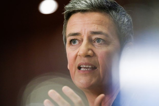 Ủy viên Liên minh châu Âu (EU) về cạnh tranh, bà Margrethe Vestager. (Nguồn: Getty Images).