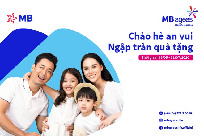 MB Ageas Life triển khai Chương trình khuyến mại “Chào hè an vui, ngập tràn quà tặng”