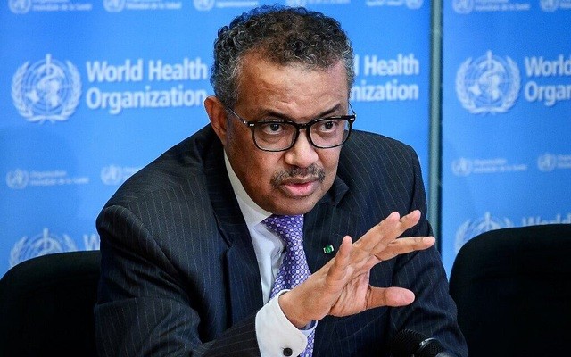 Tổng giám đốc WHO Tedros Adhanom Ghebreyesus (Ảnh: AFP).