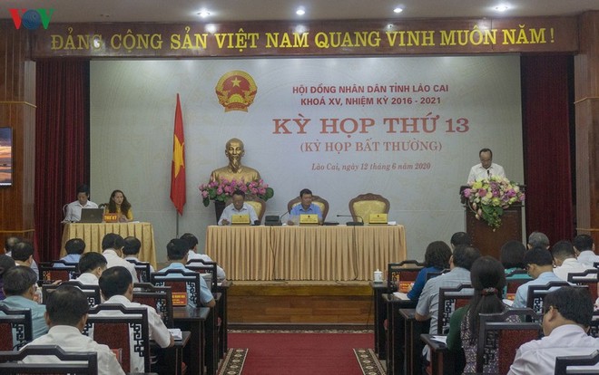 Quang cảnh kỳ họp.