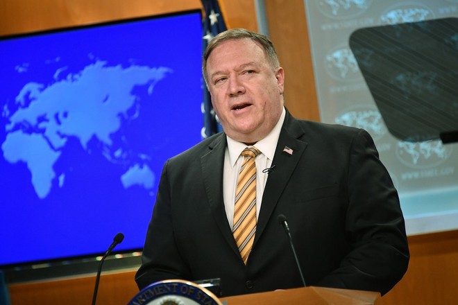 Ngoại trưởng Mỹ Mike Pompeo (Ảnh: Getty).