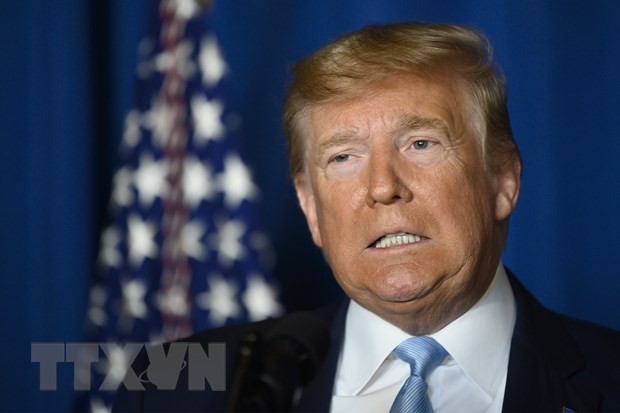 Tổng thống Mỹ Donald Trump. (Ảnh: AFP/TTXVN).