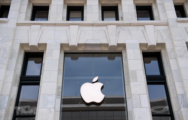 Một cửa hàng của Apple tại Washington, DC, Mỹ. (Ảnh: AFP/TTXVN).