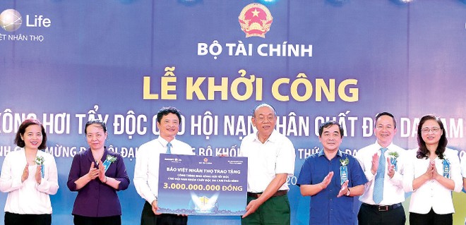 Bảo Việt Nhân thọ khởi công trung tâm tẩy độc tại Thái Bình