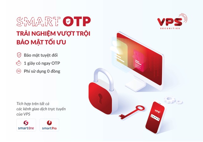 Trải nghiệm vượt trội – Bảo mật tối ưu với SmartOTP của VPS