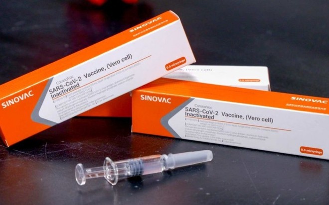 Vaccine Sinovac của Trung Quốc. Ảnh: ABC.