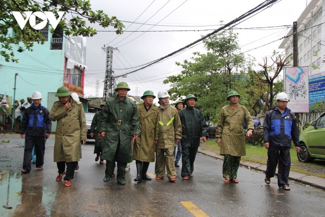 Ban Chỉ đạo tiền phương ứng phó với bão số 9 đang tập trung chỉ đạo các địa phương khắc phục thiệt hại, theo dõi sát diễn biến của bão, mưa lũ sau bão.