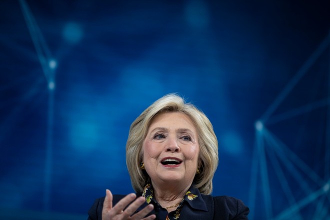 Cựu Ngoại trưởng Hillary Clinton. Ảnh: NY Times.