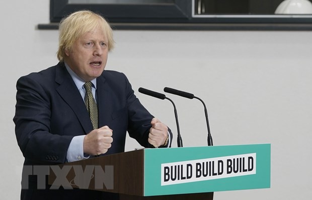 Thủ tướng Anh Boris Johnson. (Ảnh: THX/TTXVN).