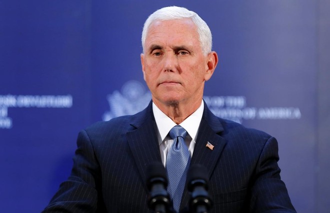 Phó Tổng thống Mỹ Mike Pence. Ảnh: NBC News.