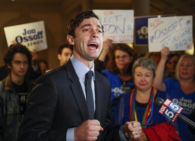 Ứng viên đảng Dân chủ Jon Ossoff (Ảnh: Getty).