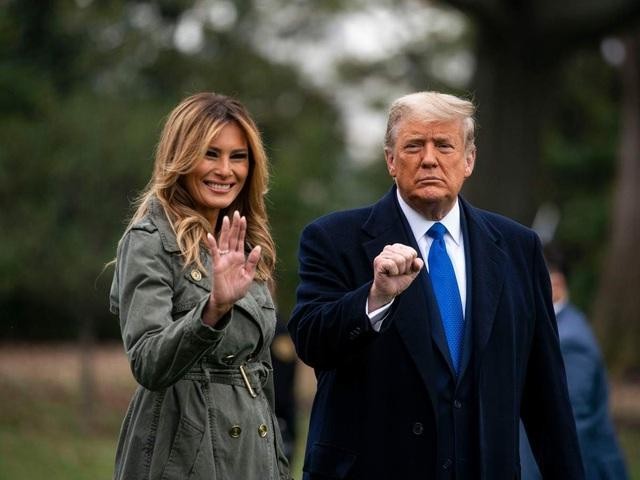 Tổng thống Mỹ Donald Trump và Đệ nhất phu nhân Melania (Ảnh: Reuters).