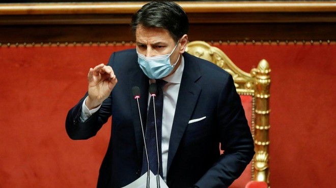 Thủ tướng Italy Giuseppe Conte. Ảnh: BBC.