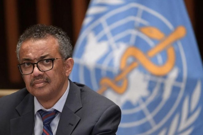 Tổng giám đốc WHO Tedros Adhanom Ghebreyesus. Ảnh: AFP.