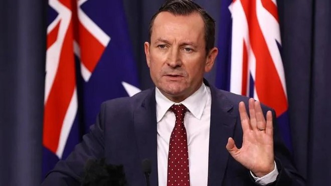 Thủ hiến Mark McGowan của bang Tây Australia cho rằng việc cách ly kiểm dịch trong các khách sạn tại Australia không đảm bảo an toàn. Ảnh Getty.