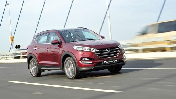 Một chiếc Hyundai Tucson. (Nguồn: danhgiaxe.com)