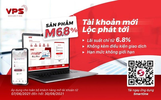 VPS ra mắt gói vay ưu đãi chỉ từ 6,8%/năm dành cho khách hàng mới với hạn mức không giới hạn, không kèm điều kiện giao dịch