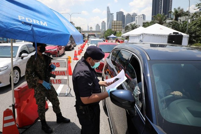 Malaysia tiếp tục kéo dài lệnh phong toả. Ảnh: Reuters.