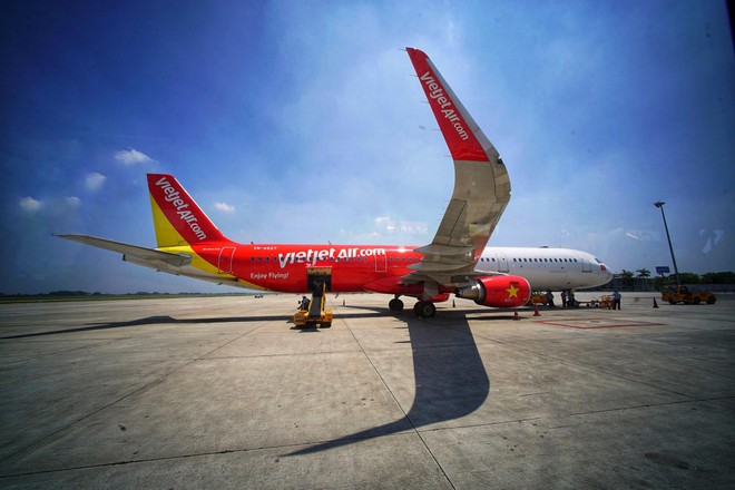 Theo báo cáo tài chính soát xét, sáu tháng đầu năm 2021, Vietjet ghi nhận lợi nhuận sau thuế của công ty mẹ cao hơn so với báo cáo tự lập (ảnh: H.T).