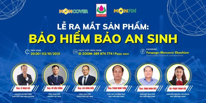 Moncover hợp tác cùng bảo hiểm Bảo Minh ra mắt sản phẩm Bảo an sinh - lá chắn vững vàng an nhiên vui sống