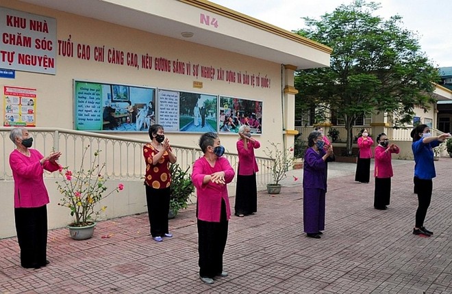 Tại một cơ sở trợ giúp xã hội. (Ảnh minh họa).