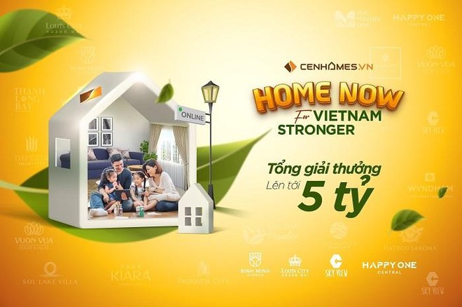 Ngày 2/9/2021, Cen Land kích hoạch chiến dịch “Home now for Vietnam Stronger” góp lửa tinh thần sales và giúp chuỗi giao dịch không bị đứt gãy.