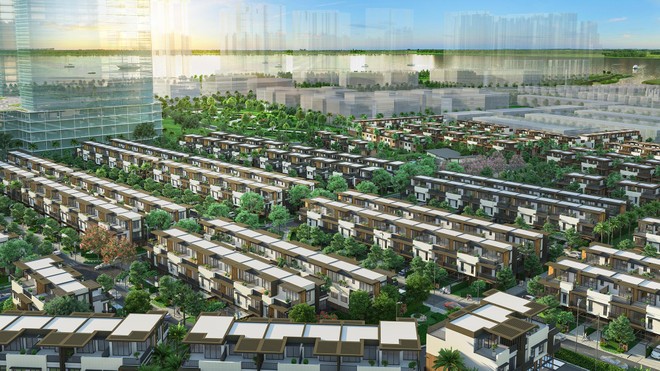 Quy hoạch tổng thể khu đô thị tích hợp Izumi City 170 ha với 5,5 km mặt tiền hướng sông nước, nơi được ví như “trái tim” quần thể đô thị khu Đông TP.HCM.