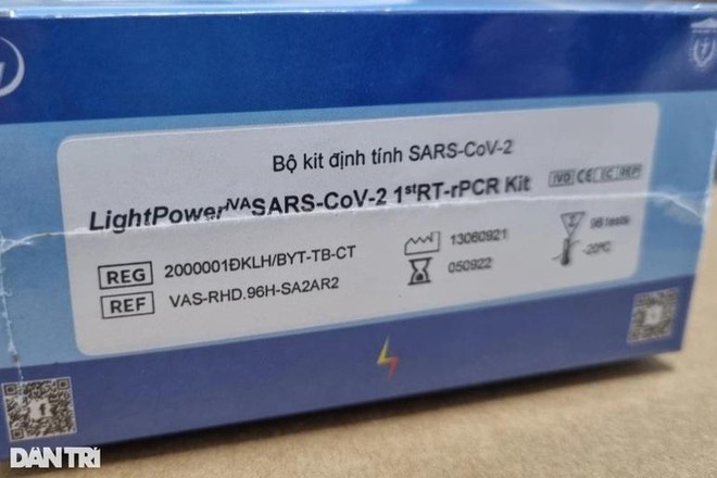 Bộ kit xét nghiệm SARS-CoV-2 của Công ty Việt Á.