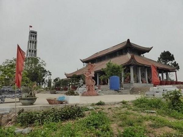 Chùa Tháp Tường Long bên trong. (Nguồn: haiphong.gov.vn).