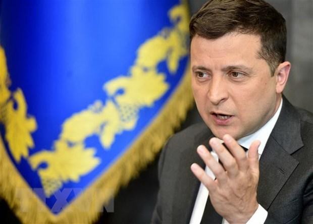 Tổng thống Ukraine Volodymyr Zelensky. (Ảnh: AFP/TTXVN).