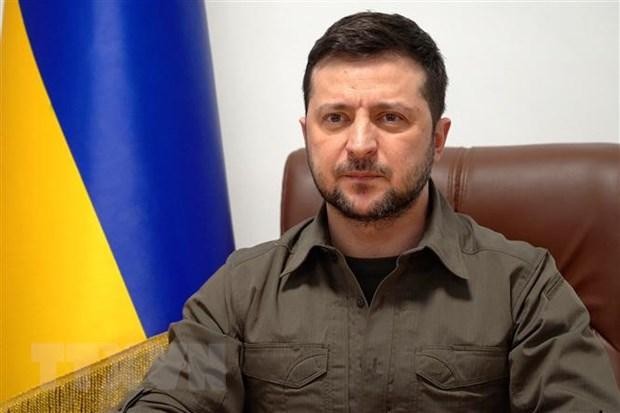 Tổng thống Ukraine Volodymyr Zelensky. (Nguồn: AFP/TTXVN).