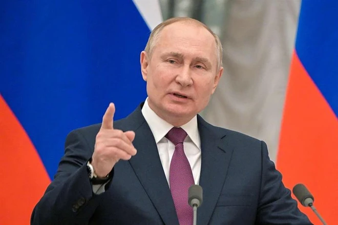 Tổng thống Nga Vladimir Putin (Ảnh: AFP).