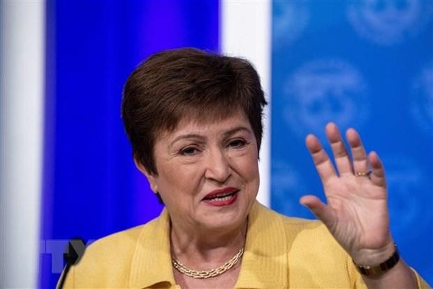 Tổng giám đốc IMF Kristalina Georgieva. (Ảnh: AFP/TTXVN)