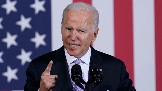 Tổng thống Mỹ Joe Biden. Ảnh: AP.