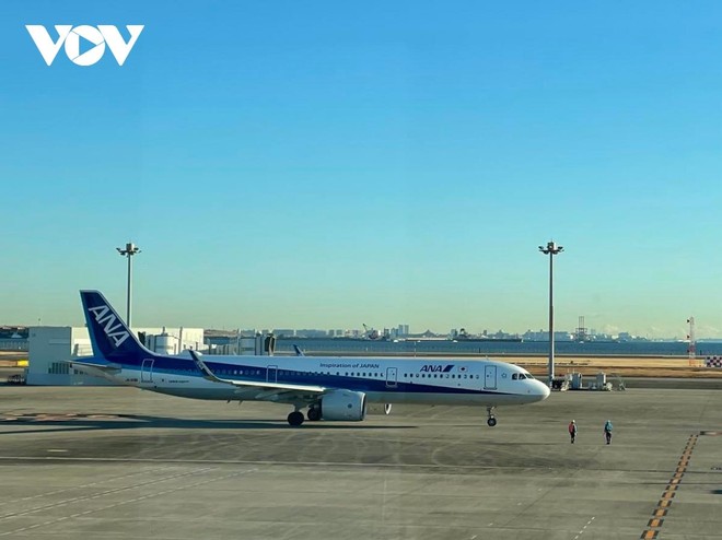 Sân bay Haneda. (Ảnh: Bùi Hùng)