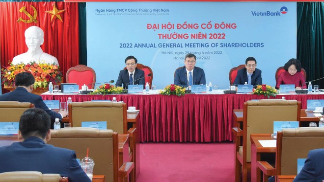 Vừa qua, VietinBank đã tổ chức ĐHĐCĐ thường niên năm 2022 để thông qua các nội dung quan trọng.