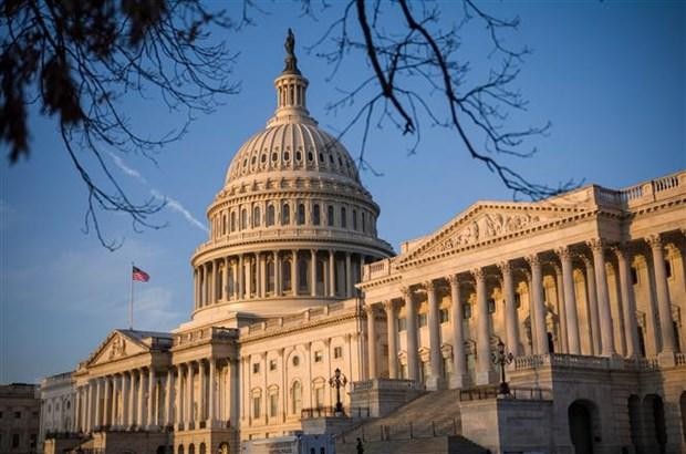 Tòa nhà Quốc hội Mỹ ở Washington, DC. (Ảnh: AFP/TTXVN).