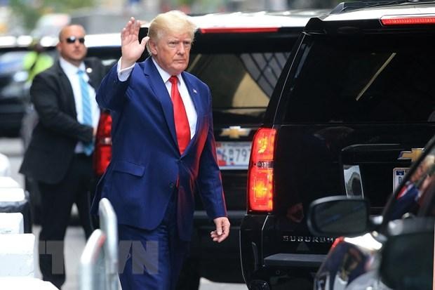 Cựu Tổng thống Mỹ Donald Trump tại thành phố New York, ngày 10/8/2022. (Ảnh: AFP/TTXVN).