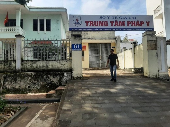 Trung tâm Pháp y tỉnh Gia Lai. Ảnh: T.C