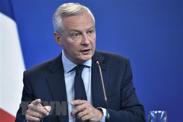 Bộ trưởng Tài chính Pháp Bruno Le Maire. (Ảnh: AFP/TTXVN)