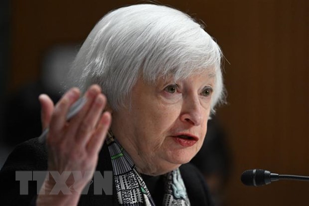 Bộ trưởng Tài chính Mỹ Janet Yellen. (Ảnh: AFP/TTXVN)