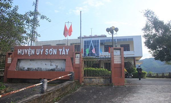 Huyện ủy Sơn Tây. Ảnh minh họa.