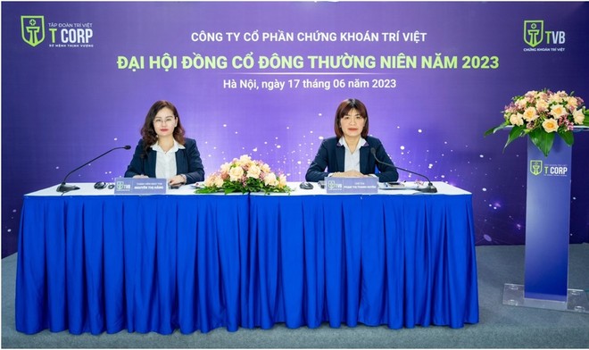 Chứng khoán Trí Việt (TVB) tổ chức thành công ĐHĐCĐ thường niên 2023, bước sang giai đoạn phát triển mới