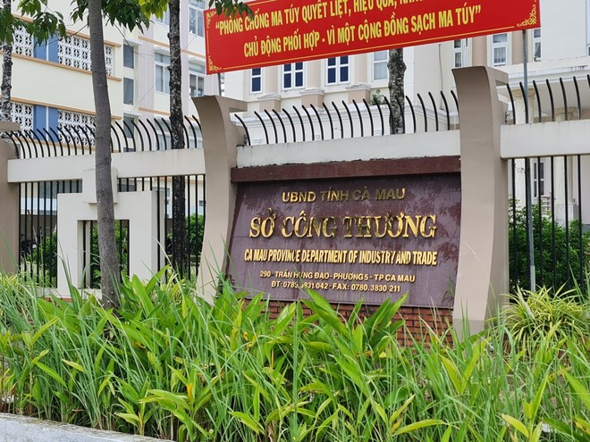 Trụ sở Sở Công Thương Cà Mau.