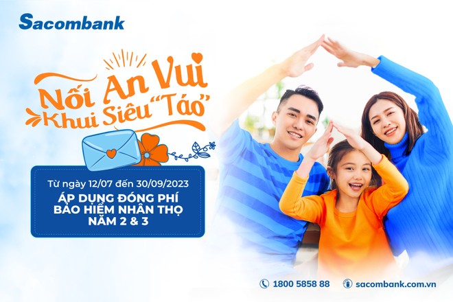 Nối an vui - Khui siêu "táo" tại Sacombank